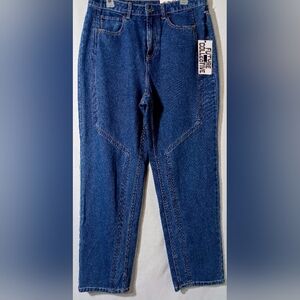 NWT Future Collective High Rise Straight Leg Jeans